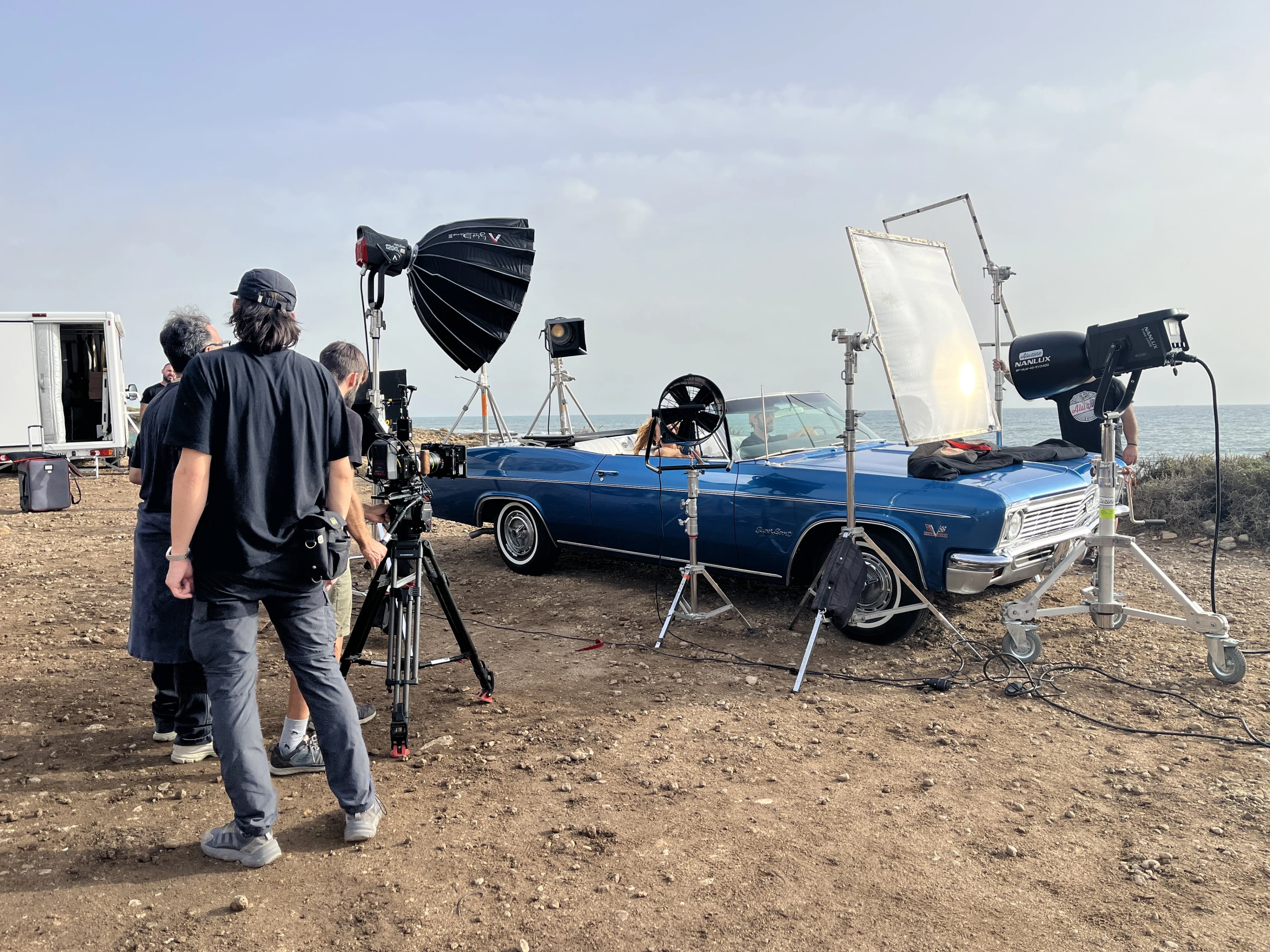 CLAMP lighting setup